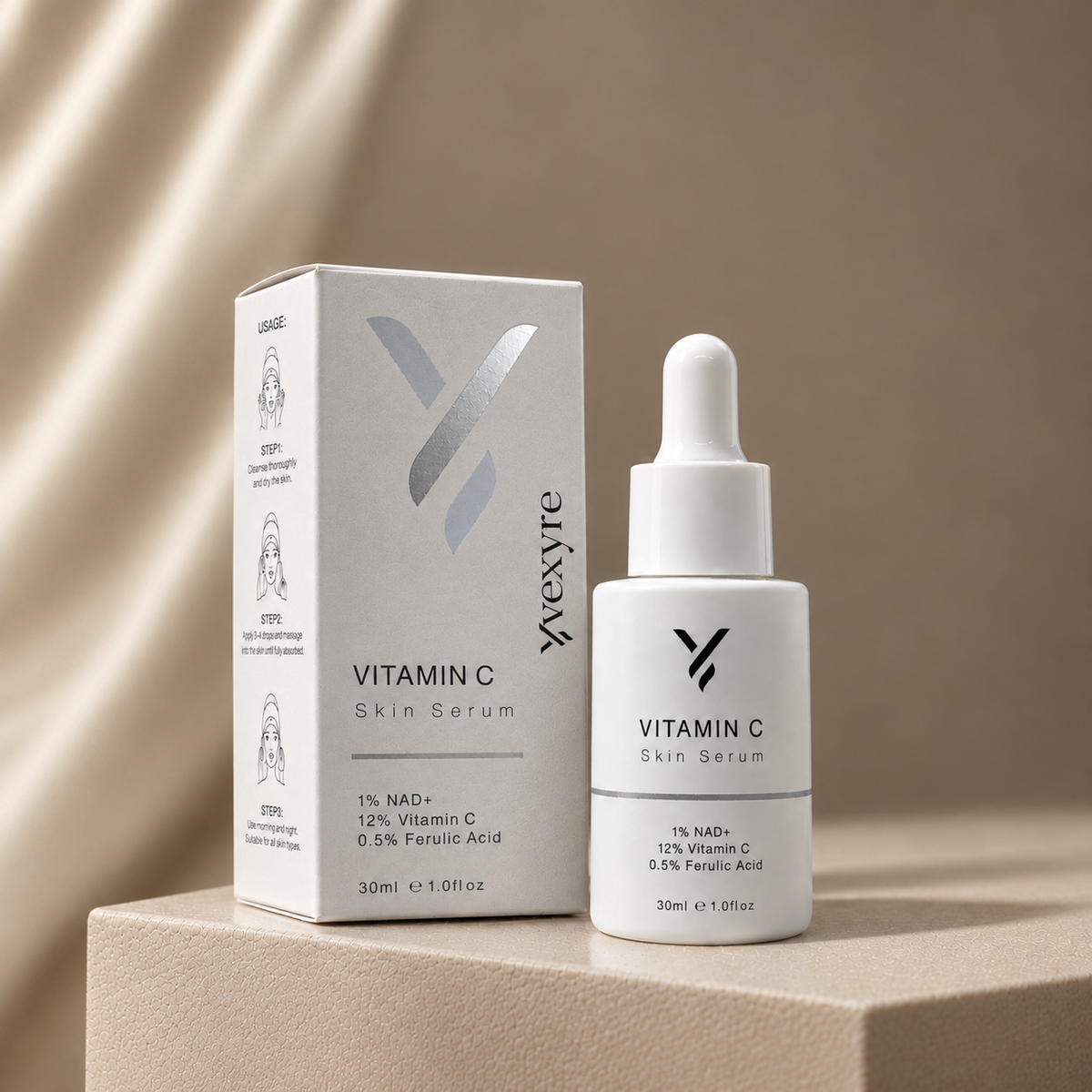 NAD+ & Stabilized Vitamin C Matrix