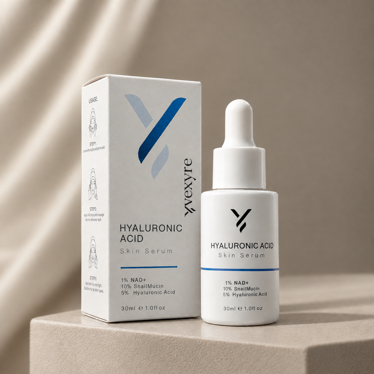 NAD+ & Multi Depth Hyaluronic Acid Matrix